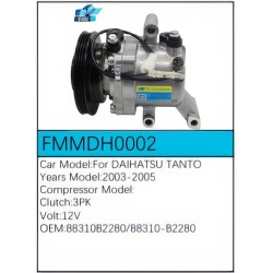 PartzBiz CE FMMDH0002 - Compressor for  Daihatsu - FMMDH0002