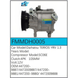 PartzBiz CE FMMDH0005 - Compressor for  Daihatsu - FMMDH0005