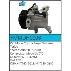 PartzBiz CE FMMDH0006 - Compressor for Daihatsu - FMMDH0006 PartzBiz CE FMMDH0006 - Compressor for Daihatsu - FMMDH0006