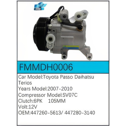 PartzBiz CE: -Compressor for  Daihatsu - FMMDH0006