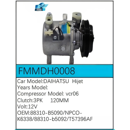 PartzBiz CE: -Compressor for Daihatsu - FMMDH0008 PartzBiz CE: -Compressor for Daihatsu - FMMDH0008