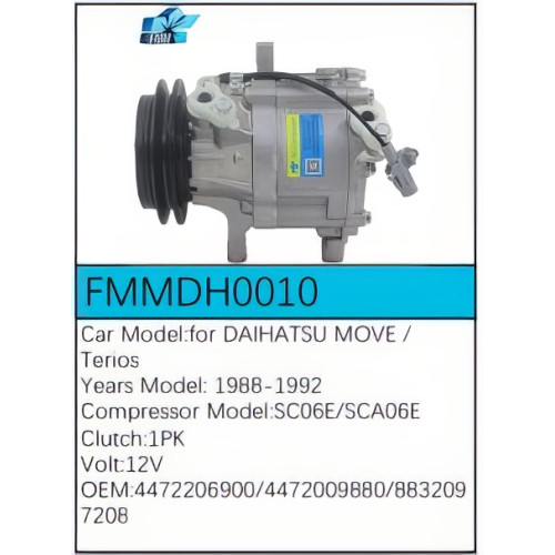 PartzBiz CE: -Compressor for Daihatsu - FMMDH0010 PartzBiz CE: -Compressor for Daihatsu - FMMDH0010