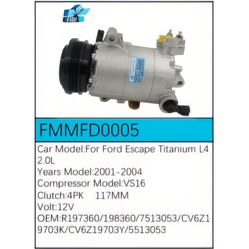 PartzBiz CE: -Compressor for Ford - FMMFD0005 PartzBiz CE: -Compressor for Ford - FMMFD0005