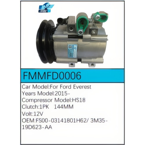 PartzBiz CE: -Compressor for  Ford - FMMFD0006