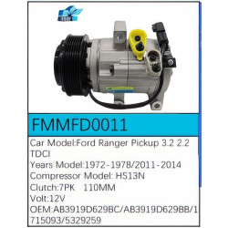 PartzBiz CE FMMFD0011 - Compressor for  Ford - FMMFD0011