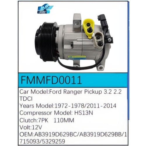 PartzBiz CE: -Compressor for Ford - FMMFD0011 PartzBiz CE: -Compressor for Ford - FMMFD0011