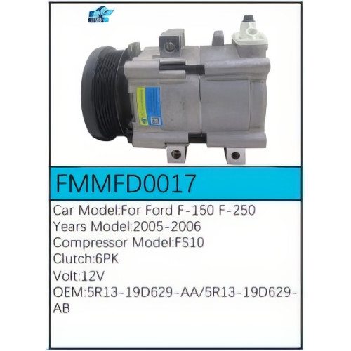 PartzBiz CE: -Compressor for Ford - FMMFD0017 PartzBiz CE: -Compressor for Ford - FMMFD0017