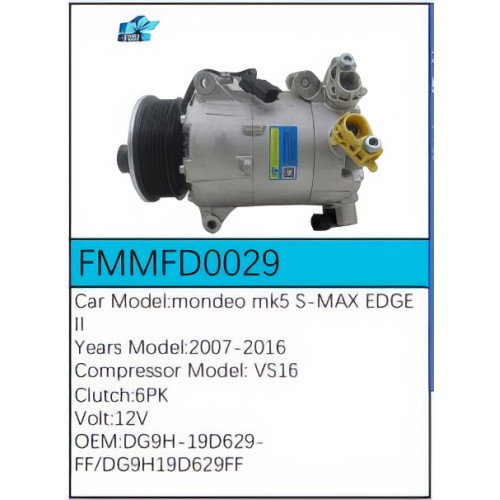 PartzBiz CE: -Compressor for Ford - FMMFD0029 PartzBiz CE: -Compressor for Ford - FMMFD0029