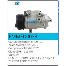 PartzBiz CE FMMFD0038 - Compressor for Ford - FMMFD0038 PartzBiz CE FMMFD0038 - Compressor for Ford - FMMFD0038