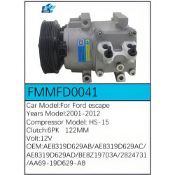 PartzBiz CE FMMFD0041 - Compressor for Ford - FMMFD0041 PartzBiz CE FMMFD0041 - Compressor for Ford - FMMFD0041