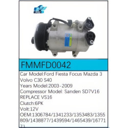 PartzBiz CE FMMFD0042 - Compressor for Ford - FMMFD0042 PartzBiz CE FMMFD0042 - Compressor for Ford - FMMFD0042
