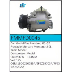 PartzBiz CE FMMFD0045 - Compressor for Ford - FMMFD0045 PartzBiz CE FMMFD0045 - Compressor for Ford - FMMFD0045
