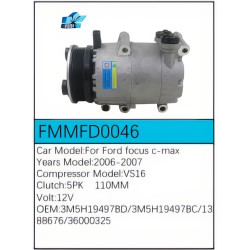 PartzBiz CE FMMFD0046 - Compressor for Ford - FMMFD0046 PartzBiz CE FMMFD0046 - Compressor for Ford - FMMFD0046
