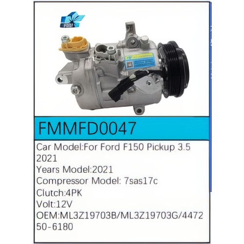 PartzBiz CE: -Compressor for Ford - FMMFD0047 PartzBiz CE: -Compressor for Ford - FMMFD0047