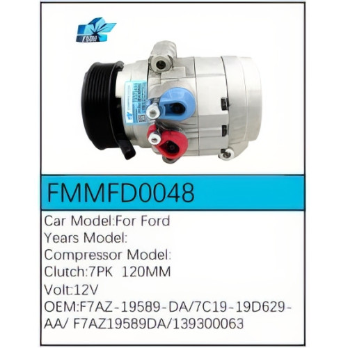 PartzBiz CE: -Compressor for Ford - FMMFD0048 PartzBiz CE: -Compressor for Ford - FMMFD0048