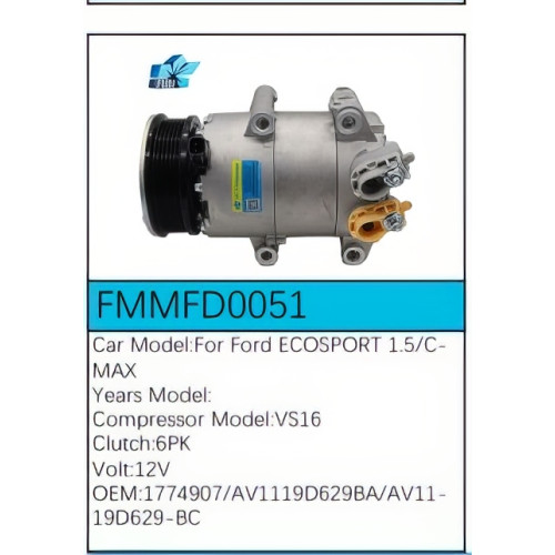 PartzBiz CE: -Compressor for Ford - FMMFD0051 PartzBiz CE: -Compressor for Ford - FMMFD0051