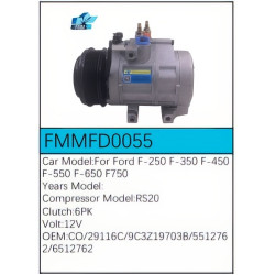 PartzBiz CE FMMFD0055 - Compressor for Ford - FMMFD0055 PartzBiz CE FMMFD0055 - Compressor for Ford - FMMFD0055