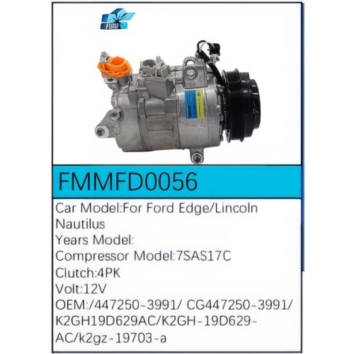PartzBiz CE: -Compressor for Ford - FMMFD0056 PartzBiz CE: -Compressor for Ford - FMMFD0056