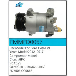 PartzBiz CE FMMFD0057 - Compressor for Ford - FMMFD0057 PartzBiz CE FMMFD0057 - Compressor for Ford - FMMFD0057