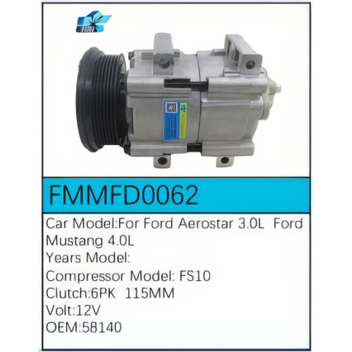 PartzBiz CE: -Compressor for Ford - FMMFD0062 PartzBiz CE: -Compressor for Ford - FMMFD0062
