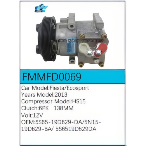 PartzBiz CE: -Compressor for Ford - FMMFD0069 PartzBiz CE: -Compressor for Ford - FMMFD0069