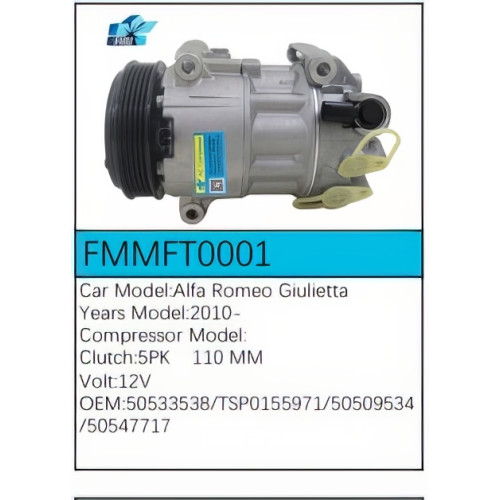 PartzBiz CE: -Compressor for Fiat - FMMFT0001 PartzBiz CE: -Compressor for Fiat - FMMFT0001