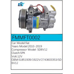 PartzBiz CE FMMFT0002 - Compressor for Fiat - FMMFT0002 PartzBiz CE FMMFT0002 - Compressor for Fiat - FMMFT0002