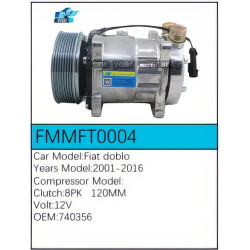 PartzBiz CE FMMFT0004 - Compressor for Fiat - FMMFT0004 PartzBiz CE FMMFT0004 - Compressor for Fiat - FMMFT0004