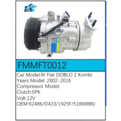 PartzBiz CE FMMFT0012 - Compressor for Fiat - FMMFT0012 PartzBiz CE FMMFT0012 - Compressor for Fiat - FMMFT0012