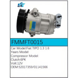 PartzBiz CE FMMFT0015 - Compressor for Fiat - FMMFT0015 PartzBiz CE FMMFT0015 - Compressor for Fiat - FMMFT0015