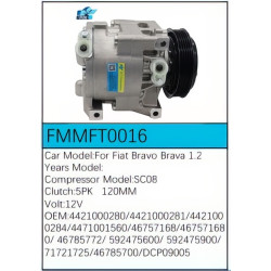 PartzBiz CE FMMFT0016 - Compressor for Fiat - FMMFT0016 PartzBiz CE FMMFT0016 - Compressor for Fiat - FMMFT0016