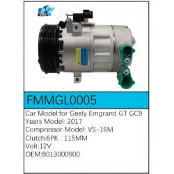 PartzBiz CE FMMGL0005 - สำหรับคอมเพรสเซอร์ Geely - FMMGL0005 PartzBiz CE FMMGL0005 - สำหรับคอมเพรสเซอร์ Geely - FMMGL0005