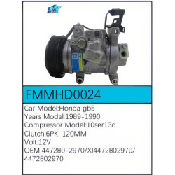 PartzBiz CE FMMHD0024 - Compressor for Honda - FMMHD0024 PartzBiz CE FMMHD0024 - Compressor for Honda - FMMHD0024