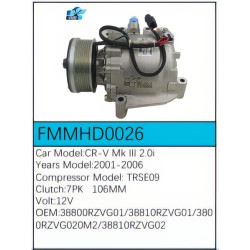 PartzBiz CE FMMHD0026 - Compressor for Honda - FMMHD0026 PartzBiz CE FMMHD0026 - Compressor for Honda - FMMHD0026