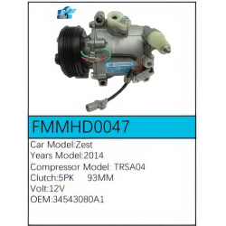 PartzBiz CE FMMHD0047 - Compressor for Honda - FMMHD0047 PartzBiz CE FMMHD0047 - Compressor for Honda - FMMHD0047