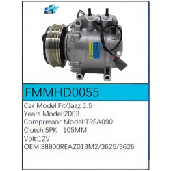 PartzBiz CE FMMHD0055 - Compressor for Honda - FMMHD0055 PartzBiz CE FMMHD0055 - Compressor for Honda - FMMHD0055