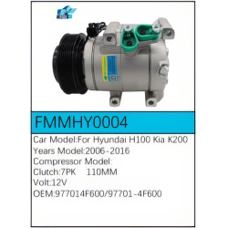 PartzBiz CE FMMHY0004 - Compressor for Hyundai - FMMHY0004 PartzBiz CE FMMHY0004 - Compressor for Hyundai - FMMHY0004