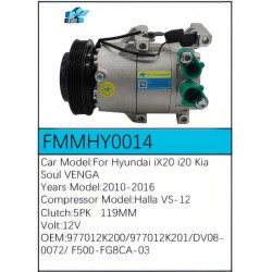 PartzBiz CE FMMHY0014 - Compressor for Hyundai - FMMHY0014 PartzBiz CE FMMHY0014 - Compressor for Hyundai - FMMHY0014