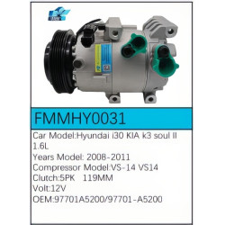 PartzBiz CE FMMHY0031 - Compressor for Hyundai - FMMHY0031 PartzBiz CE FMMHY0031 - Compressor for Hyundai - FMMHY0031
