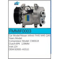 PartzBiz CE FMMIF0003 - สำหรับคอมเพรสเซอร์ Infiniti - FMMIF0003 PartzBiz CE FMMIF0003 - สำหรับคอมเพรสเซอร์ Infiniti - FMMIF0003