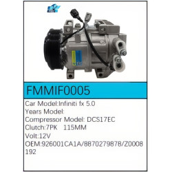 PartzBiz CE FMMIF0005 - สำหรับคอมเพรสเซอร์ Infiniti - FMMIF0005 PartzBiz CE FMMIF0005 - สำหรับคอมเพรสเซอร์ Infiniti - FMMIF0005