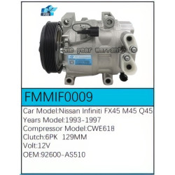 PartzBiz CE FMMIF0009 - สำหรับคอมเพรสเซอร์ Infiniti - FMMIF0009 PartzBiz CE FMMIF0009 - สำหรับคอมเพรสเซอร์ Infiniti - FMMIF0009