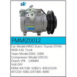 PartzBiz CE FMMIZ0012 - Compressor for Isuzu - FMMIZ0012 PartzBiz CE FMMIZ0012 - Compressor for Isuzu - FMMIZ0012