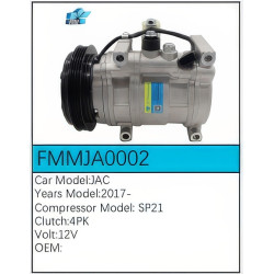 PartzBiz CE FMMJA0002 - สำหรับคอมเพรสเซอร์ JAC - FMMJA0002 PartzBiz CE FMMJA0002 - สำหรับคอมเพรสเซอร์ JAC - FMMJA0002