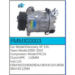 PartzBiz CE FMMJG0003 - Compressor for Jaguar - FMMJG0003 PartzBiz CE FMMJG0003 - Compressor for Jaguar - FMMJG0003