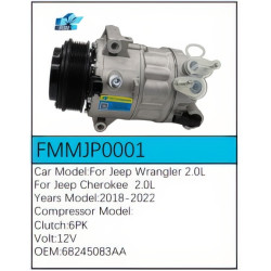 PartzBiz CE FMMJP0001 - Compressor for Jeep - FMMJP0001 PartzBiz CE FMMJP0001 - Compressor for Jeep - FMMJP0001