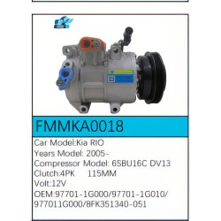 PartzBiz CE FMMKA0018 - สำหรับคอมเพรสเซอร์ Kia - FMMKA0018 PartzBiz CE FMMKA0018 - สำหรับคอมเพรสเซอร์ Kia - FMMKA0018