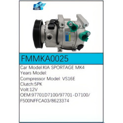 PartzBiz CE FMMKA0025 - สำหรับคอมเพรสเซอร์ Kia - FMMKA0025 PartzBiz CE FMMKA0025 - สำหรับคอมเพรสเซอร์ Kia - FMMKA0025