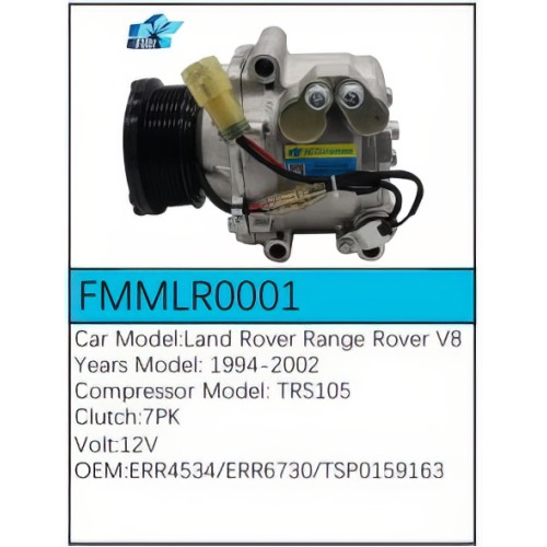 PartzBiz CE: -Compressor for Land Rover - FMMLR0001 PartzBiz CE: -Compressor for Land Rover - FMMLR0001