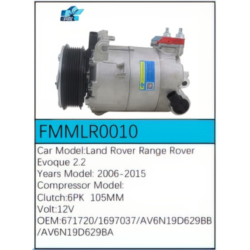 PartzBiz CE: -Compressor for  Land Rover - FMMLR0010